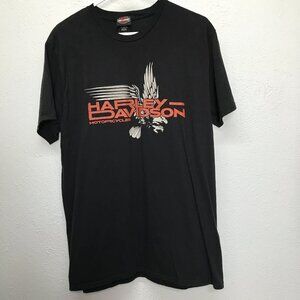 Harley-Davidson T-Shirt Womens XL Black Smokey Mountain Bryson City NC Biker HD